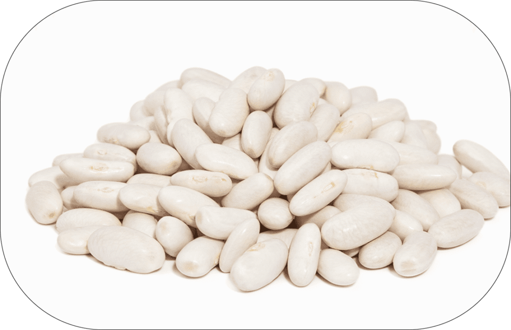 White beans
